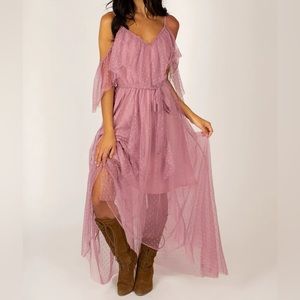 Joyfolie Maxi Dress Lauryn Dusty Lilac (no longer sold in lilac on website)